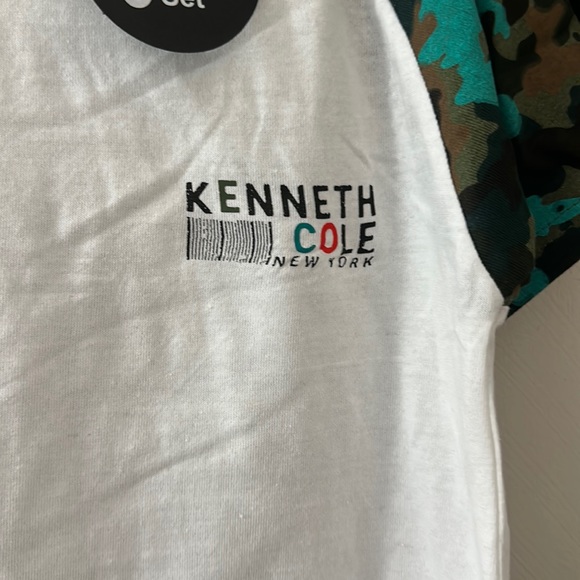 KENNETH COLE 3 PIECE SET: TEES/SHORTS: CAMO: NEW WITH TAGS: SIZE L (6) - Picture 2 of 8